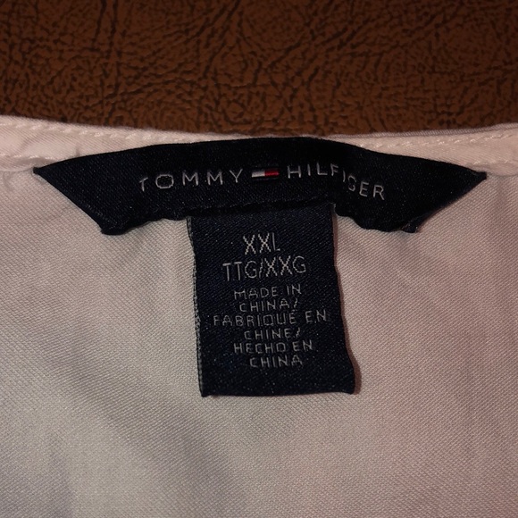 White TOMMY HILFIGER Sleeveless Top Blouse XXL - Picture 3 of 8